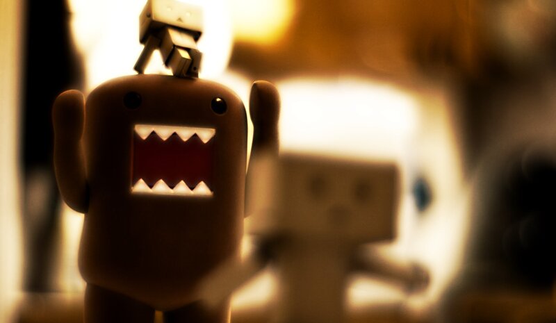 Domo Figure with Robot