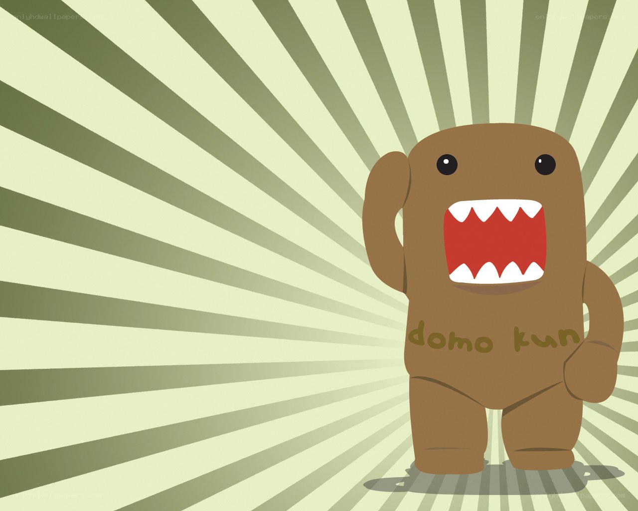 Domo Kun character illustration