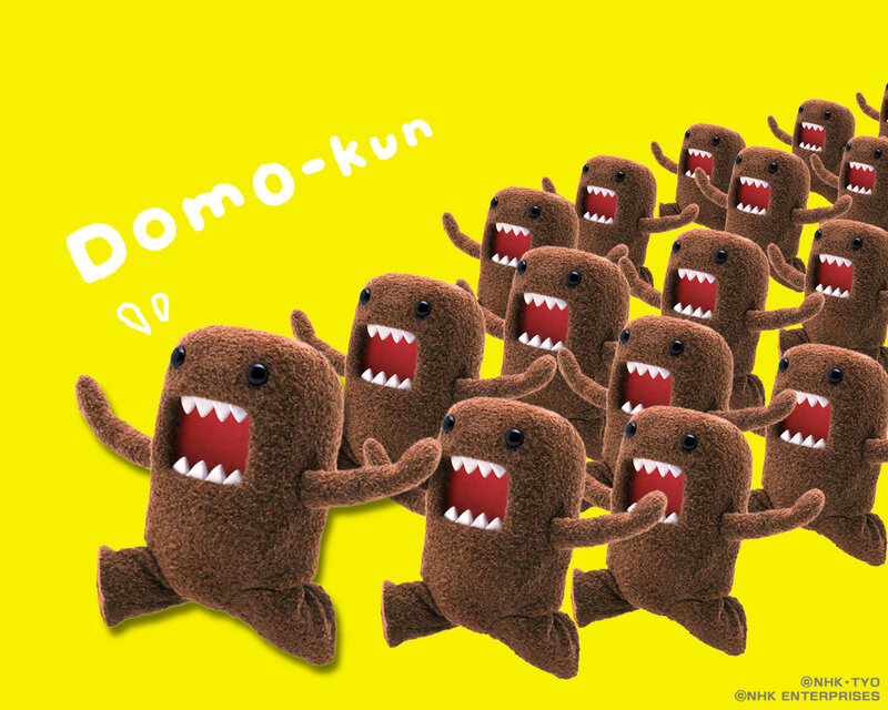 Domo-kun plush characters
