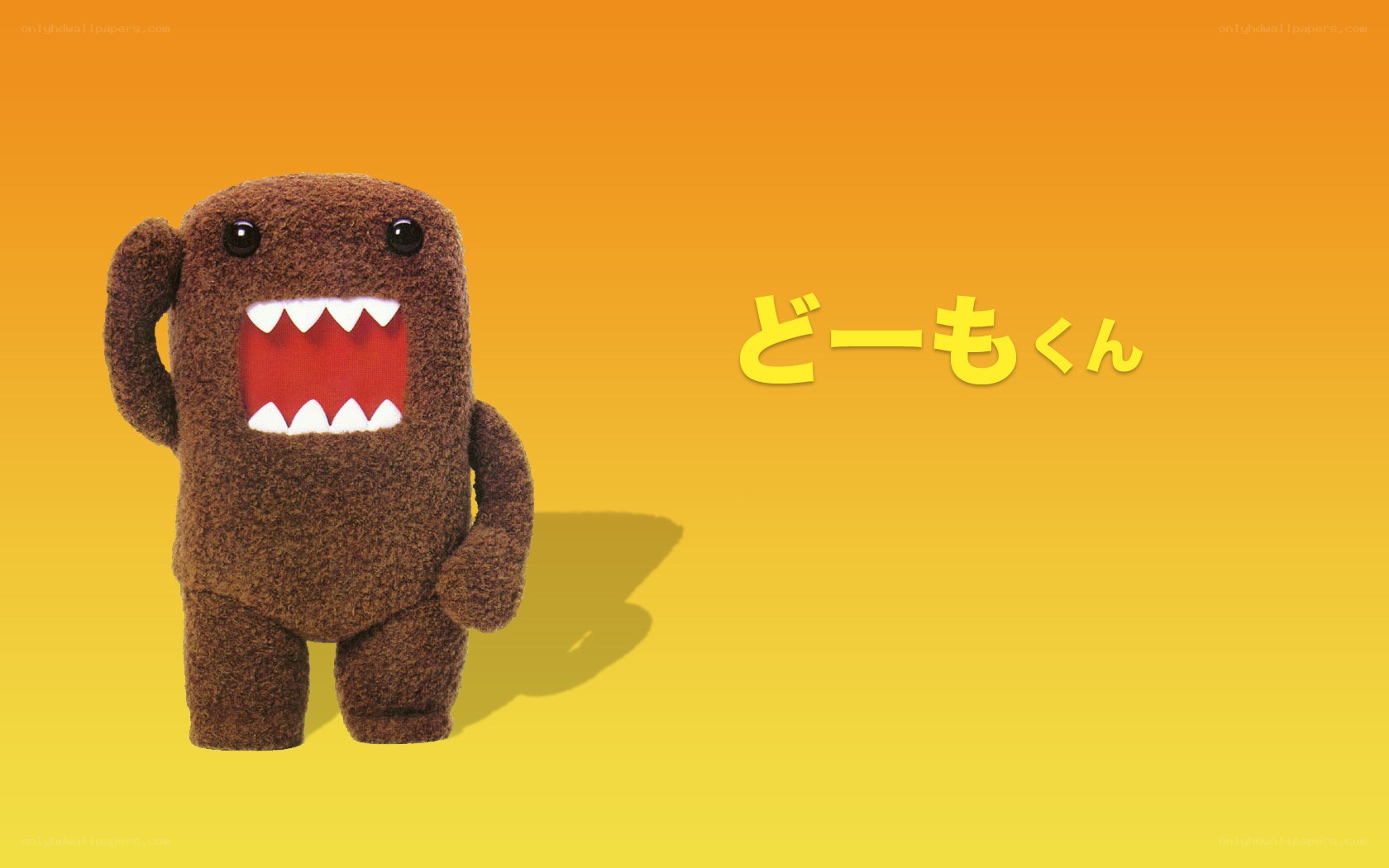 Domo-kun plush toy