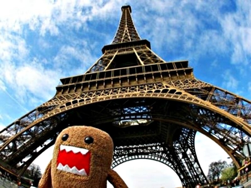 Domo Plush Toy — Blue