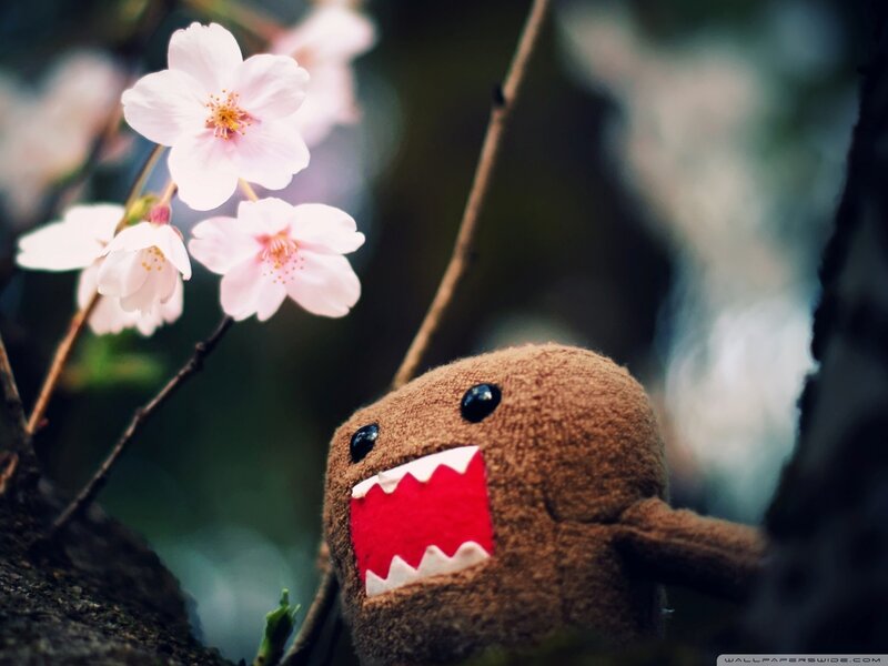 Domo Plush Toy — Brown