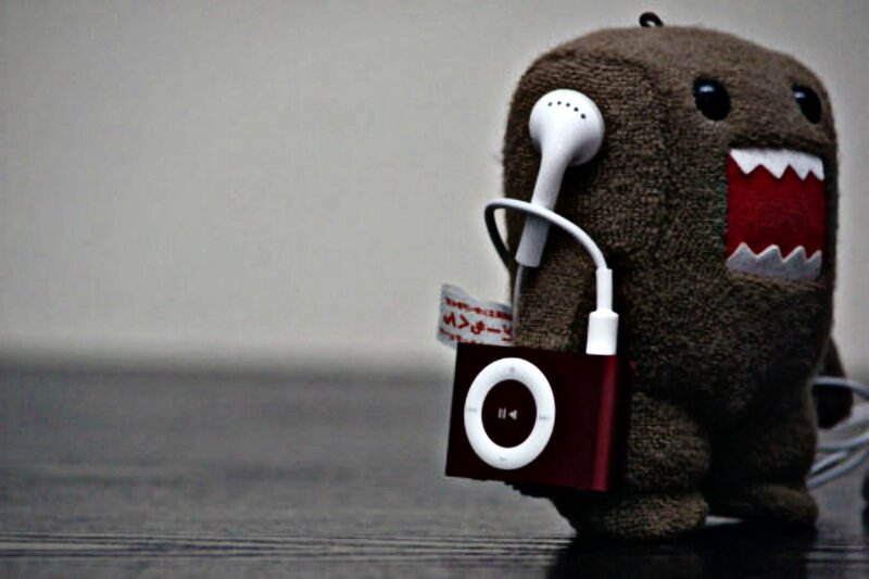 Domo Plush Toy with Mp3 Player