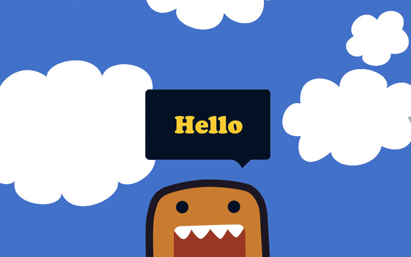 Domo says hello