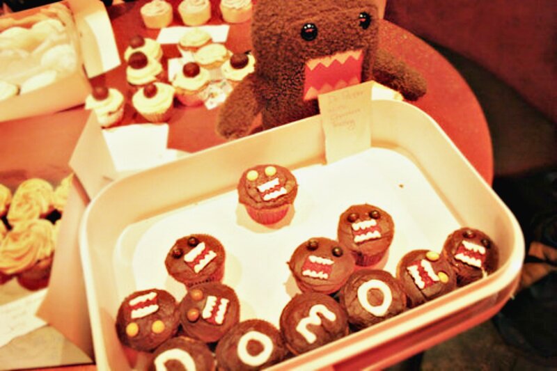 Domo-themed Cupcakes