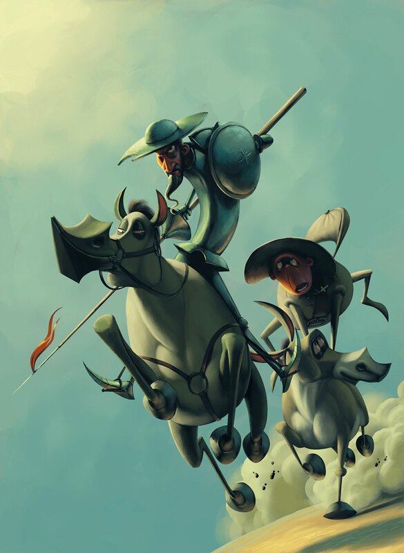 Don Quixote and Sancho Panza