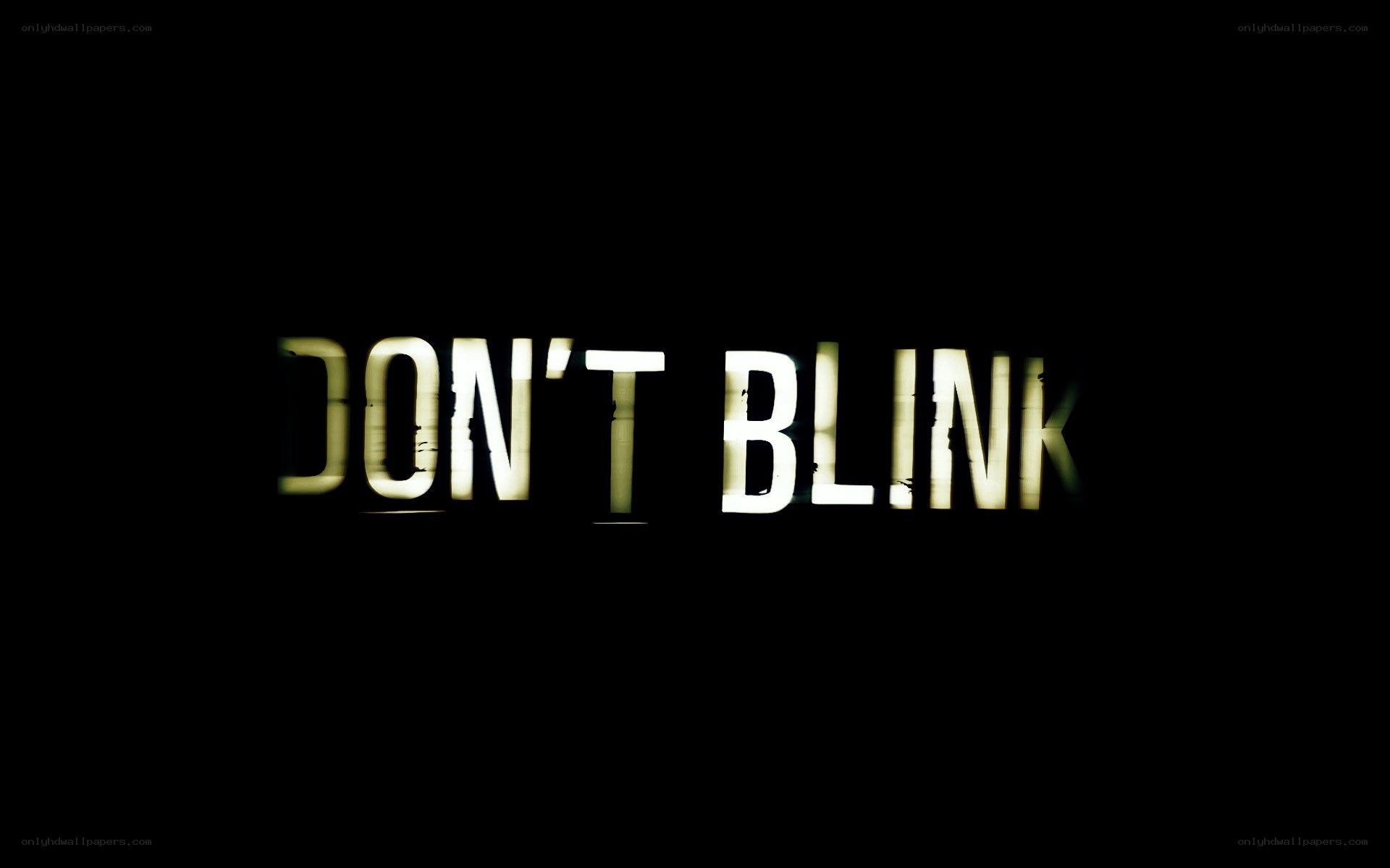 don't blink text