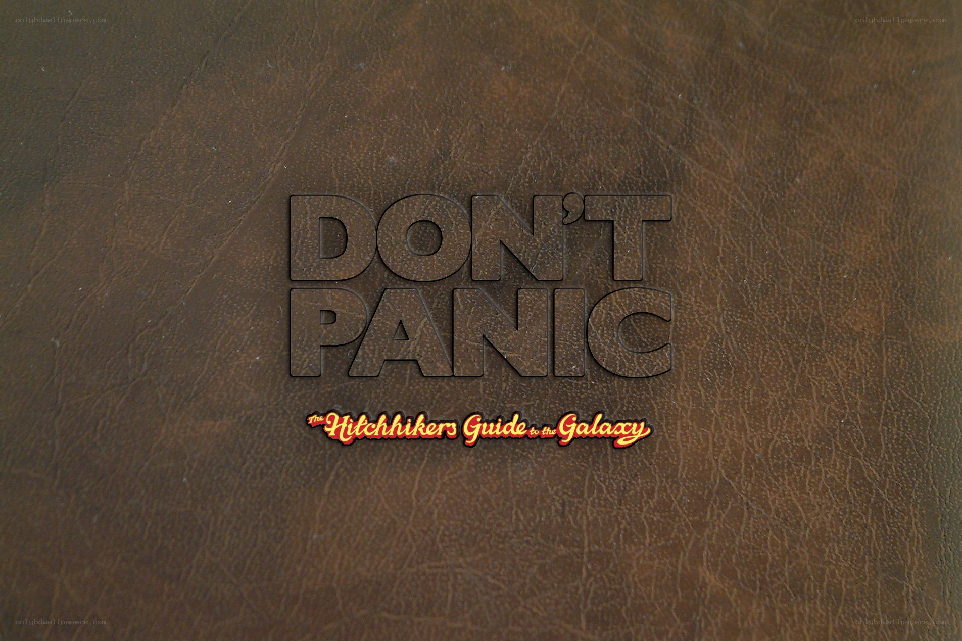 don't panic book cover
