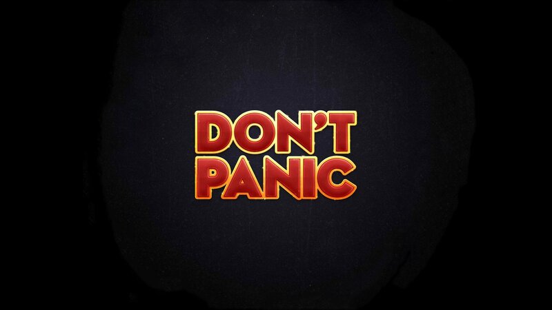 Don't Panic text logo
