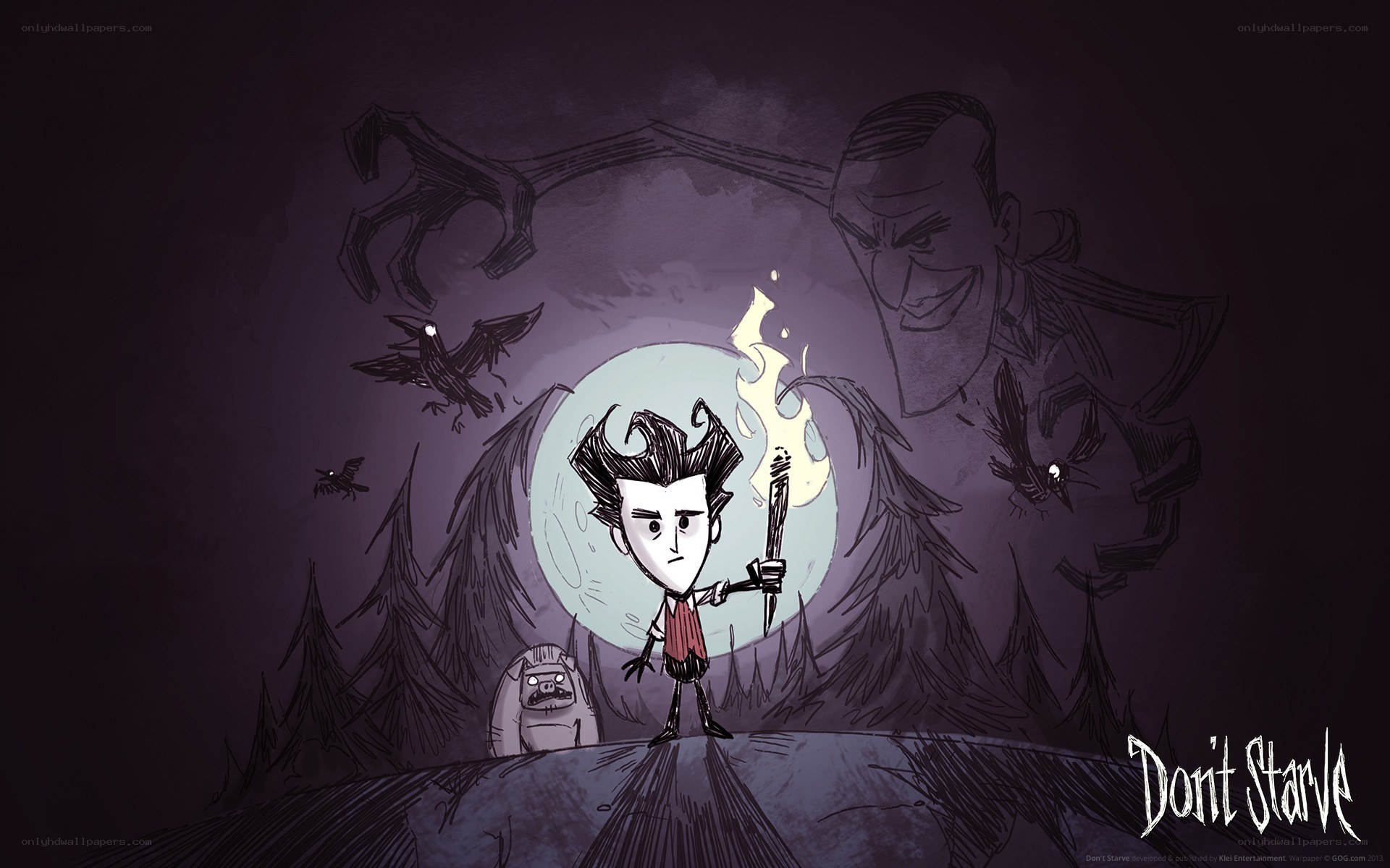 Don't Starve character art
