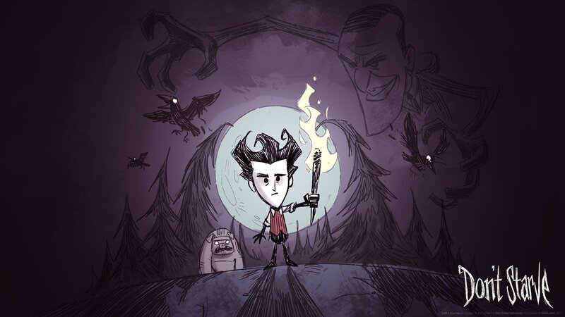 Don't Starve game art
