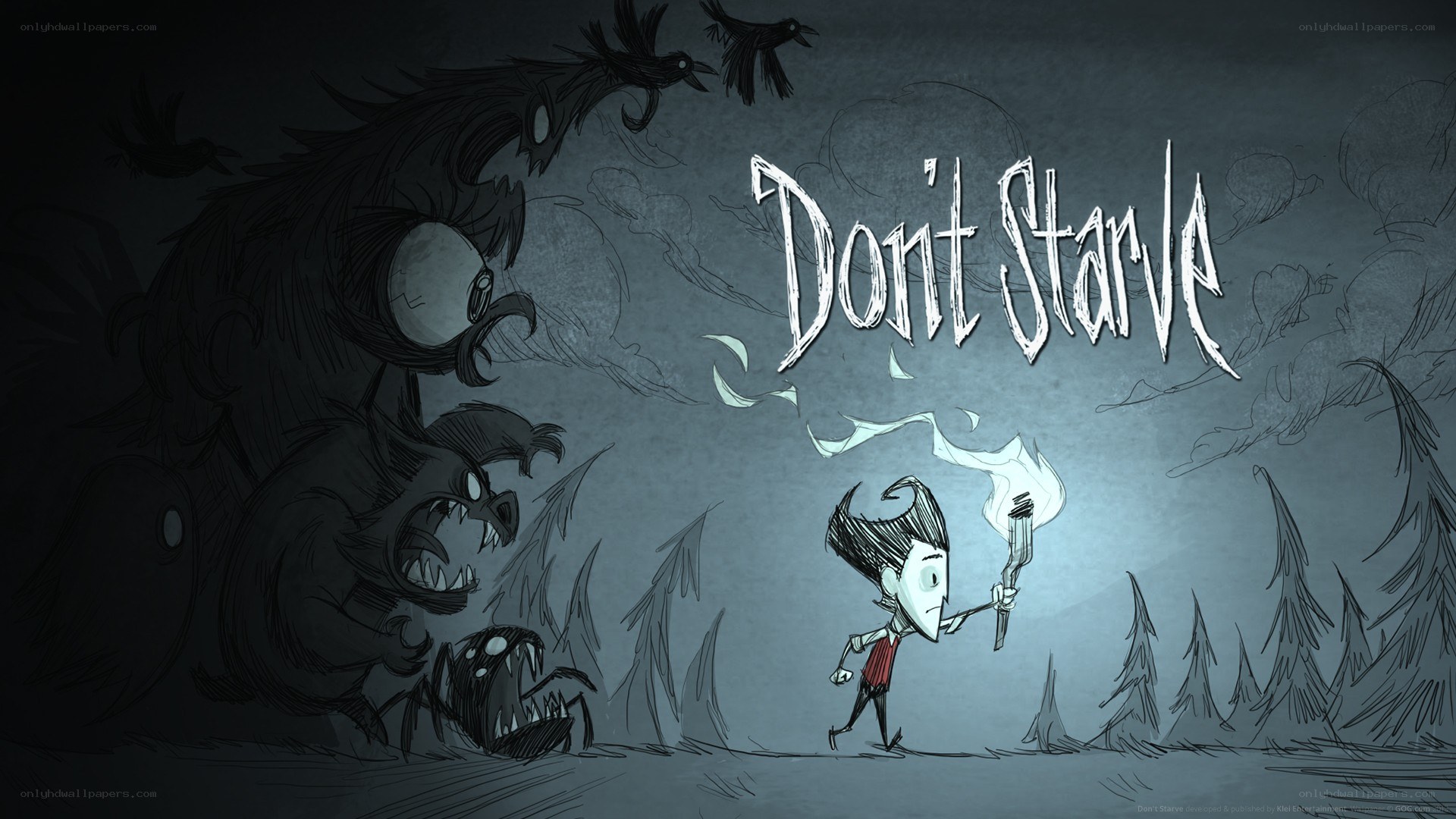 Don't Starve game art