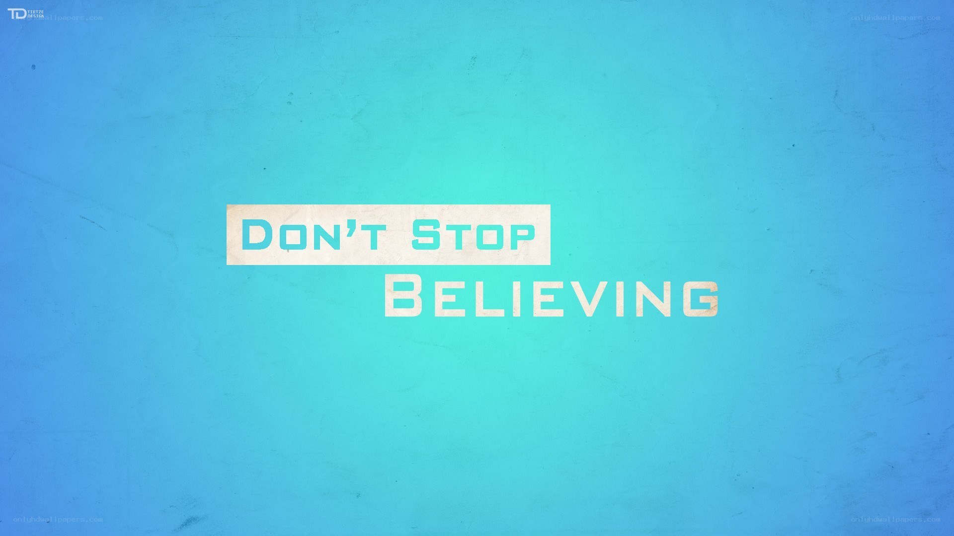 Don't Stop Believing text