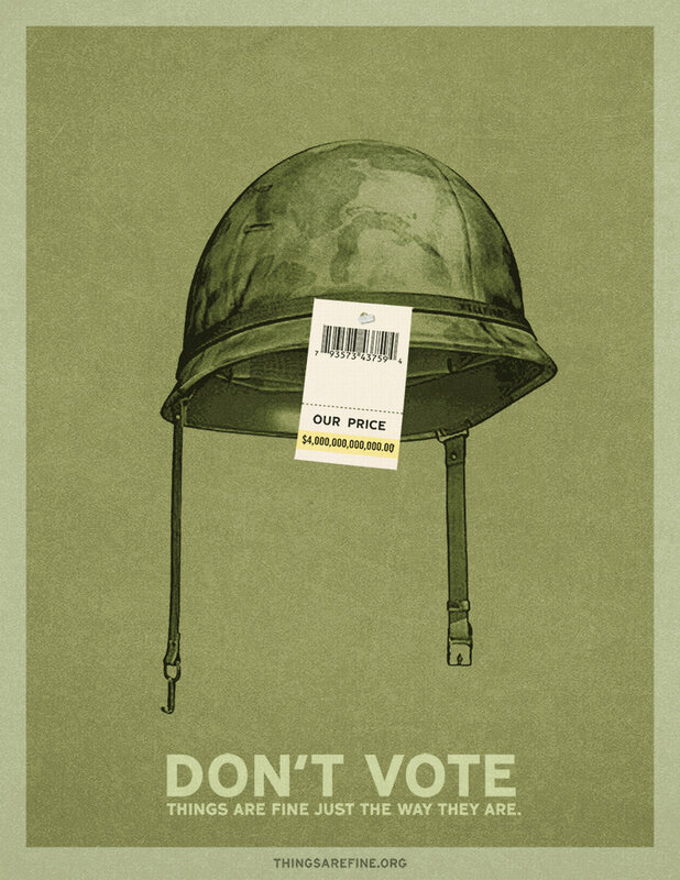 Don't Vote Poster