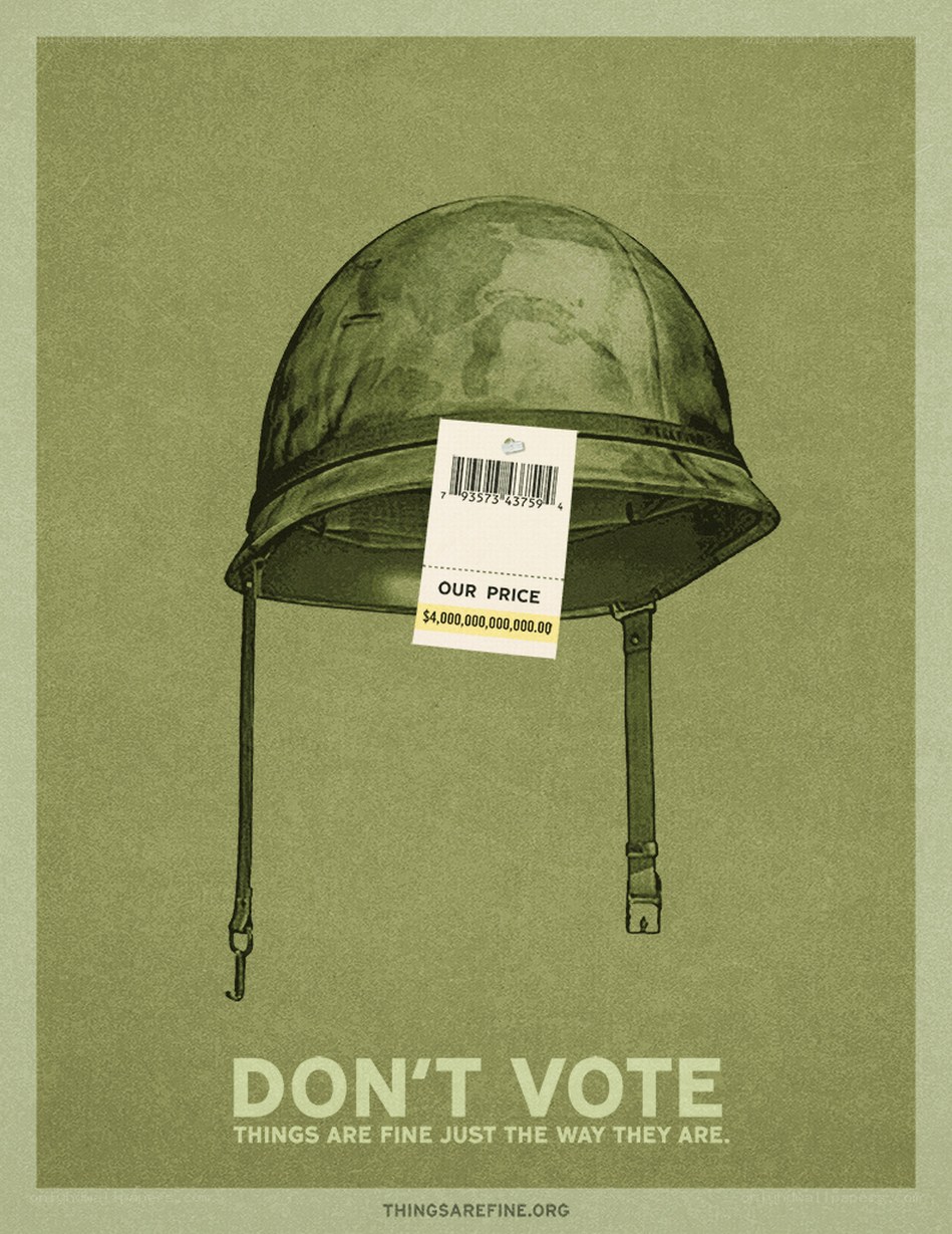 Don't Vote Poster