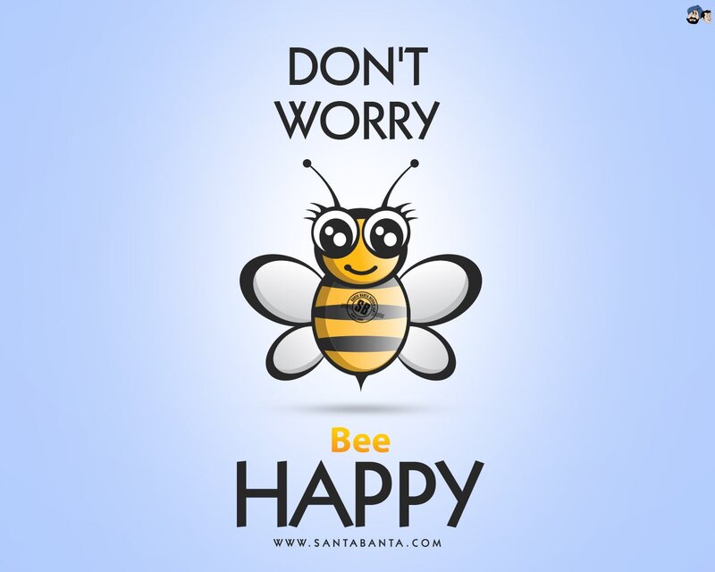 don't worry bee happy