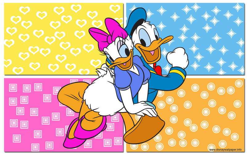 Donald and Daisy Duck