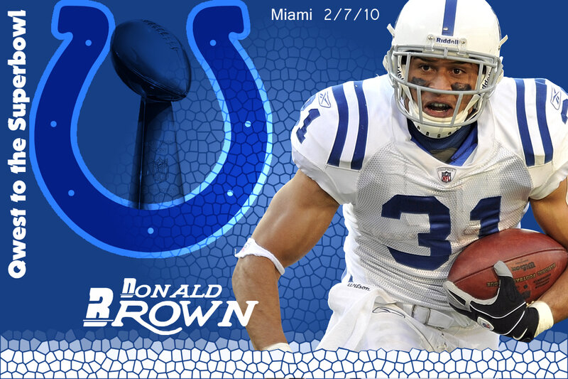 Donald Brown Super Bowl promo