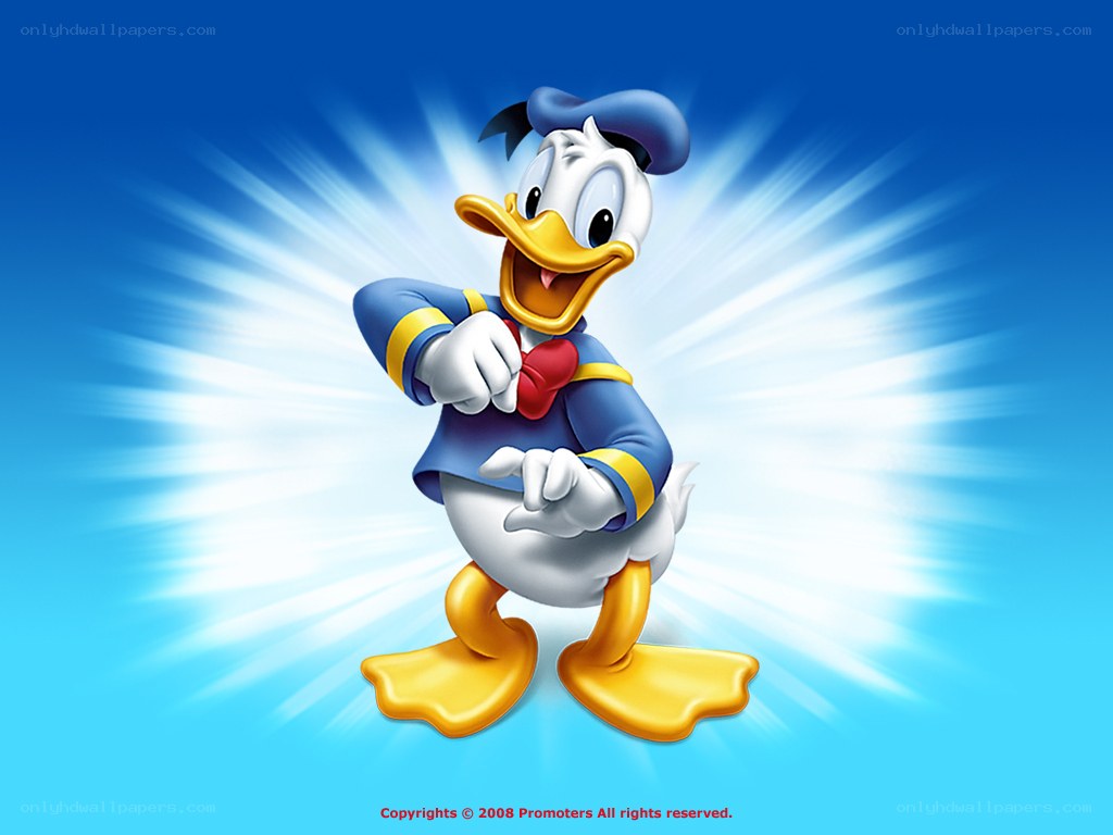 Donald Duck character art