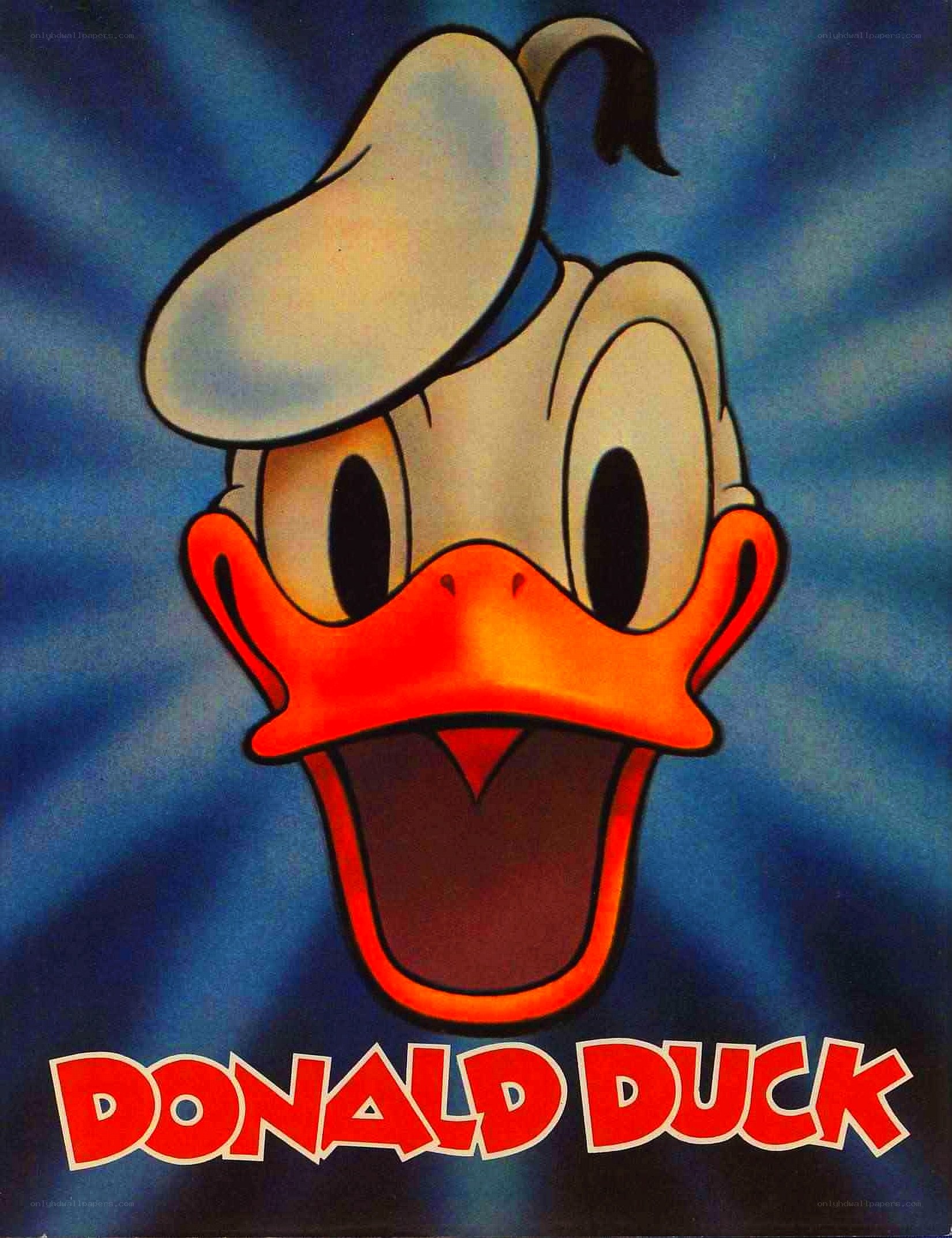 Donald Duck character art