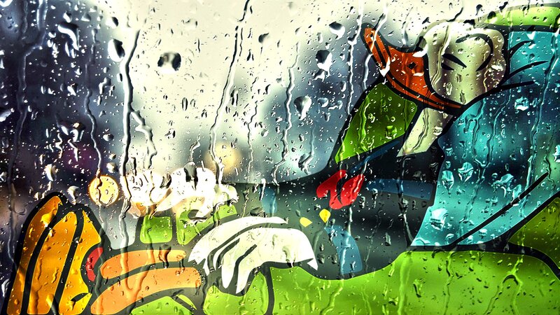 Donald Duck Graffiti