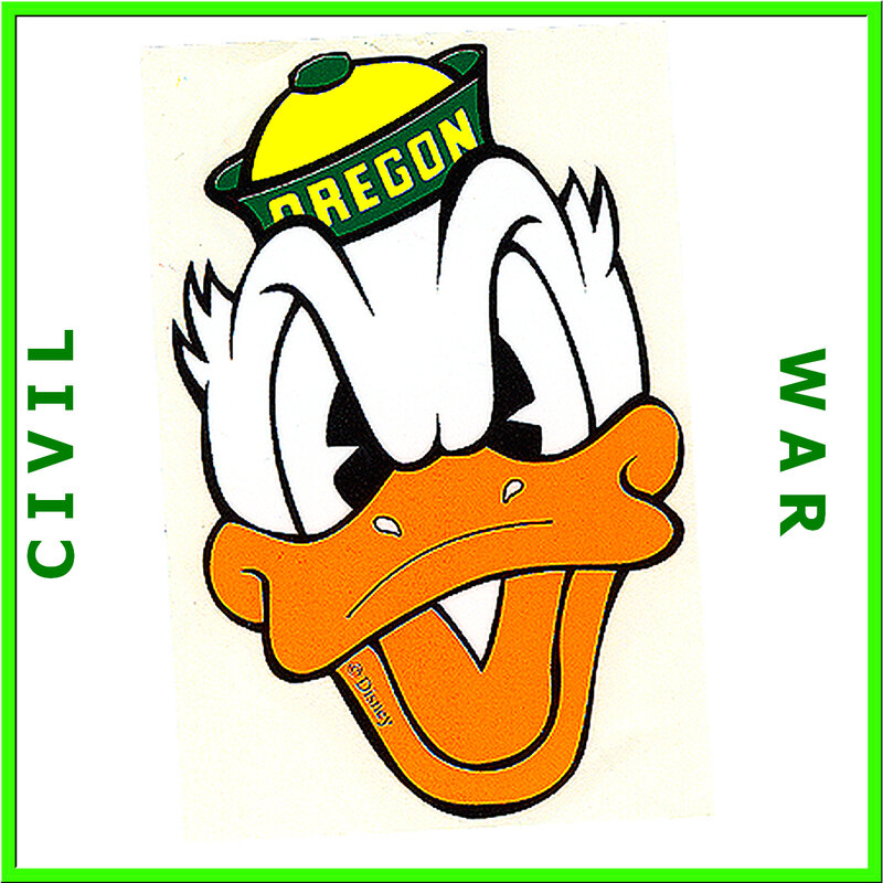 Donald Duck Oregon logo