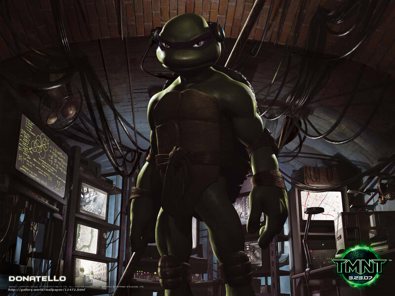 Donatello in the lair