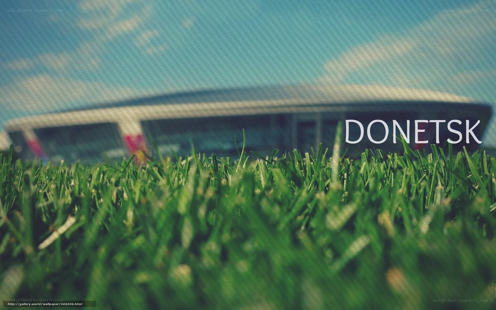 Donetsk stadium view