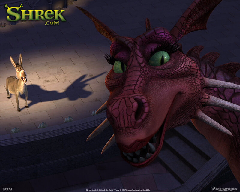 Donkey and Dragon — Purple