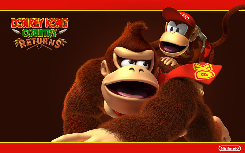 Donkey Kong and Diddy Kong — Red