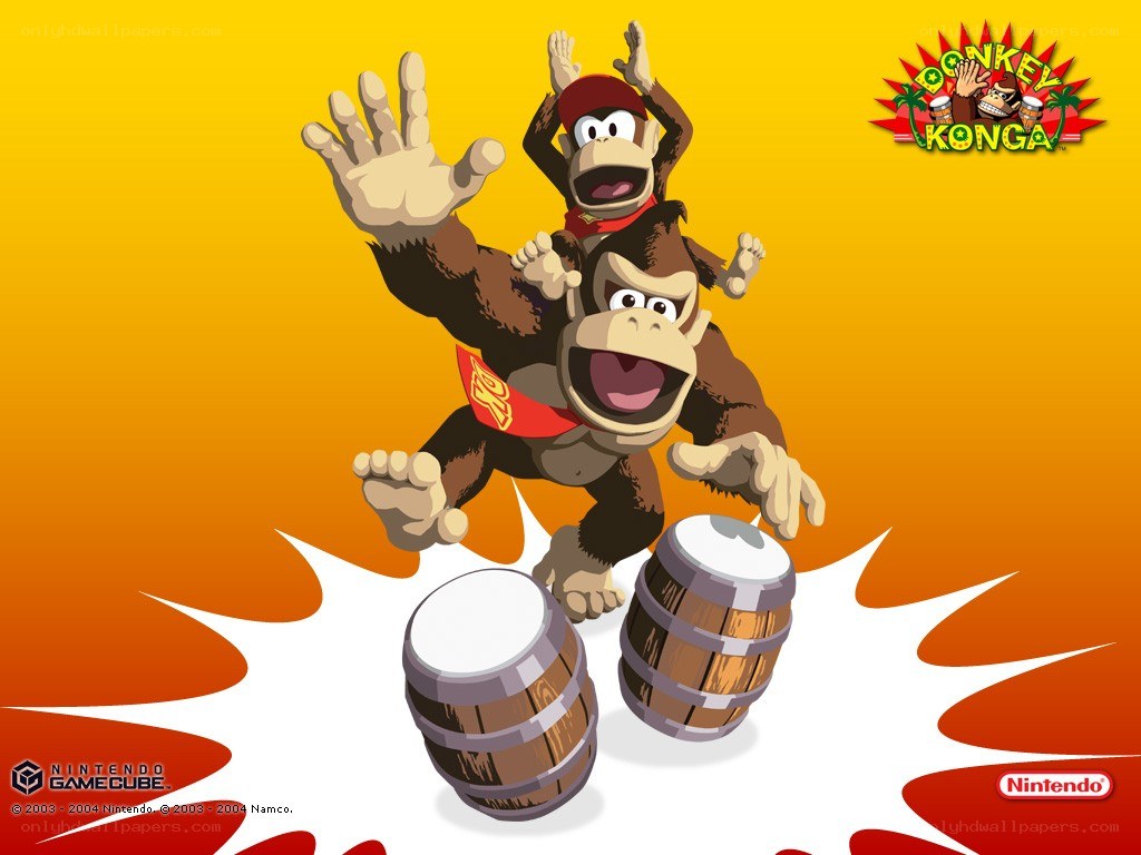 Donkey Kong and Diddy Kong