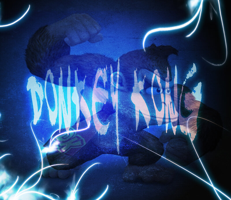 Donkey Kong Character — Blue