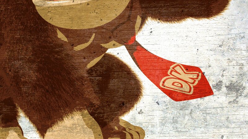 Donkey Kong Character — Brown