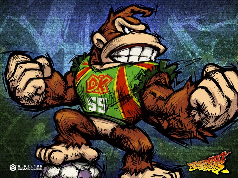 Donkey Kong Character — Green