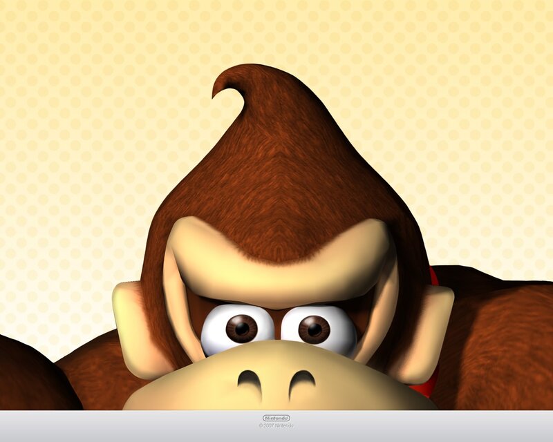 Donkey Kong close-up