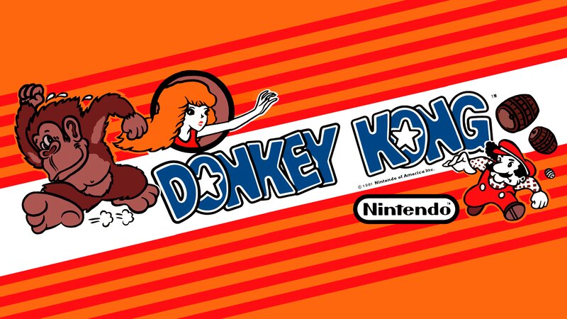 Donkey Kong Game Art — Orange