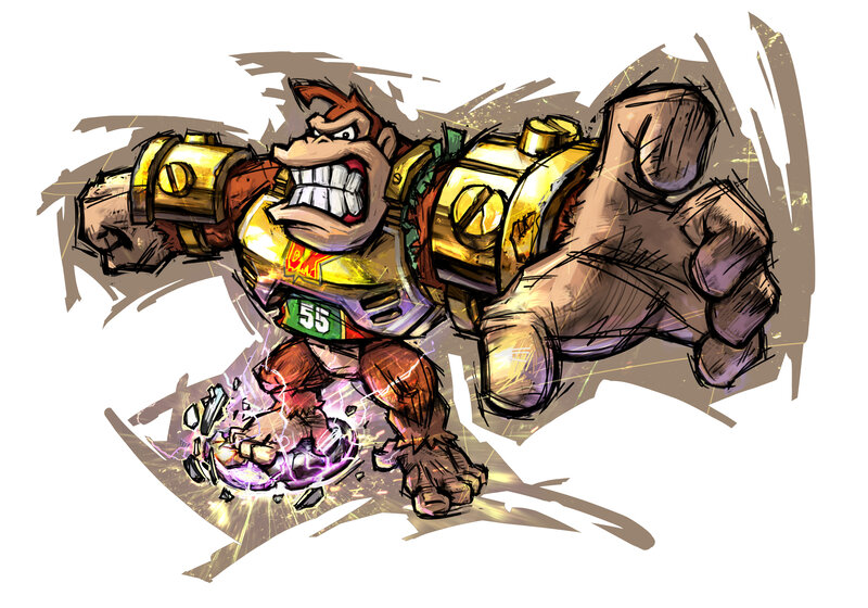 Donkey Kong in action