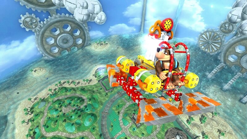 Donkey Kong in Flying Machine — Blue