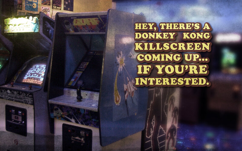 Donkey Kong kill screen announcement
