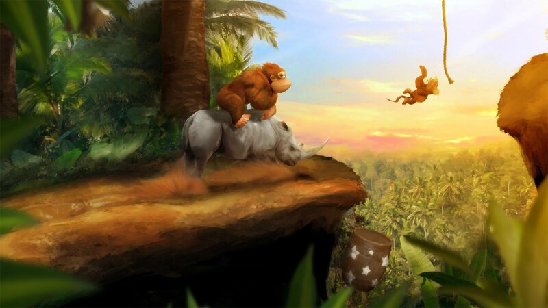 Donkey Kong on Rhino — Green