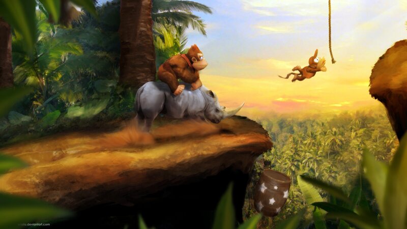 Donkey Kong on Rhino