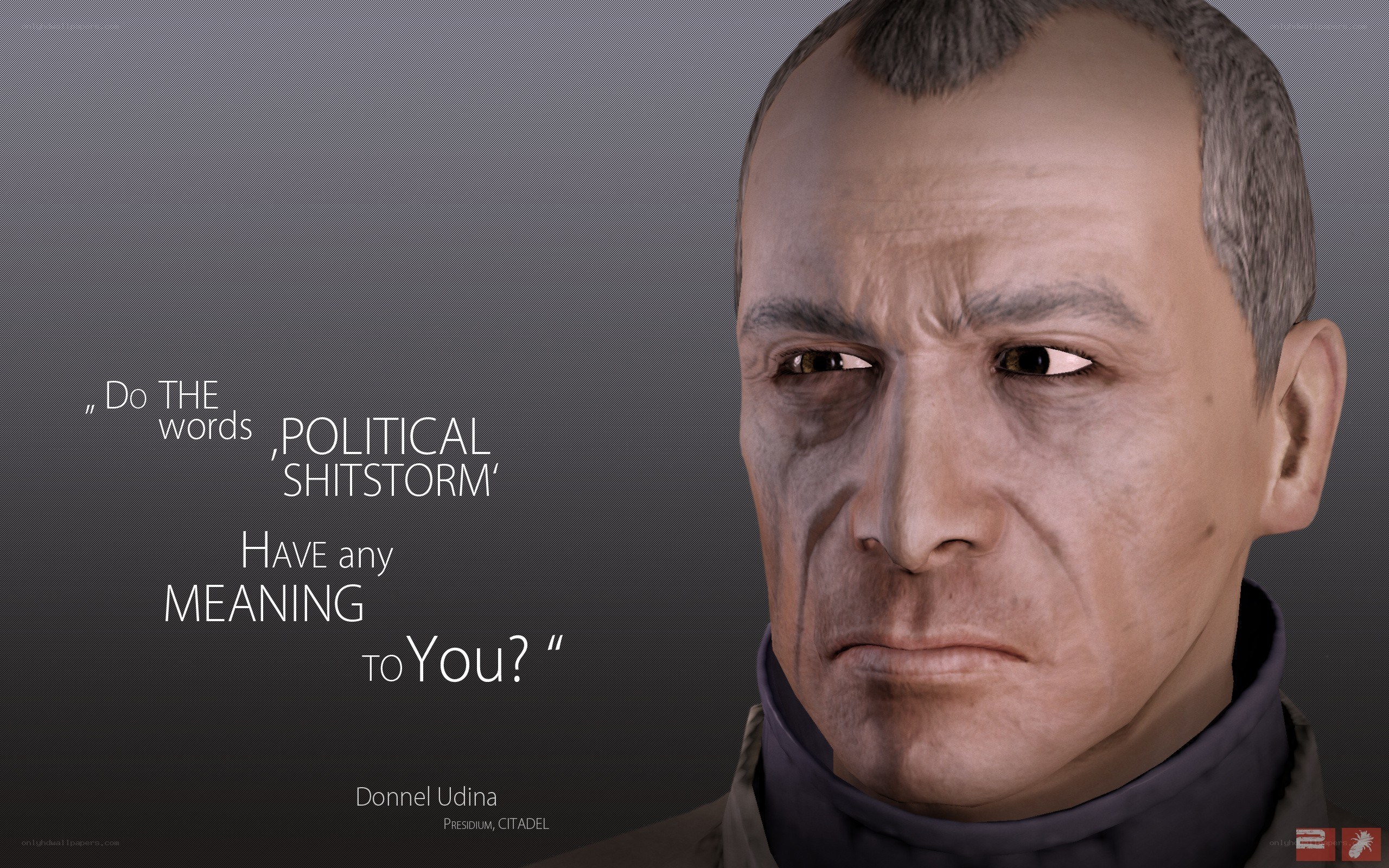 Donnel Udina quote