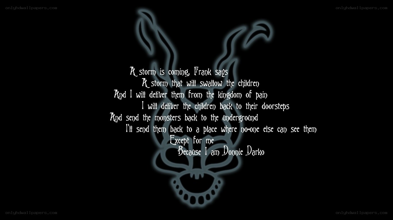 Donnie Darko poem