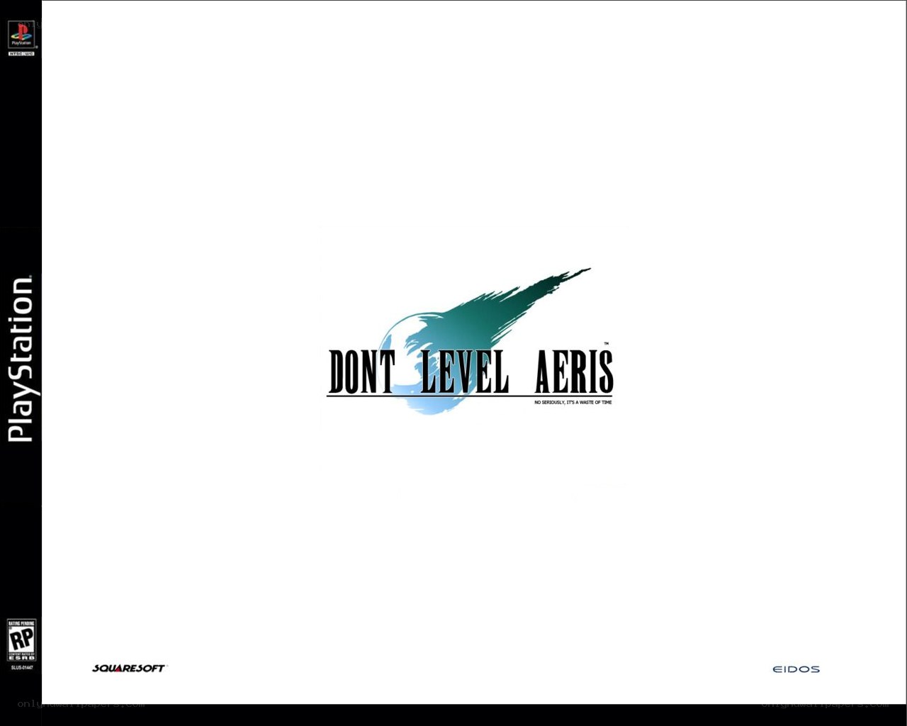 Dont Level Aeris game cover