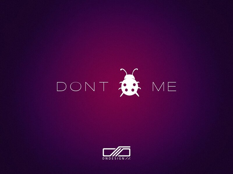 Dont Me logo design