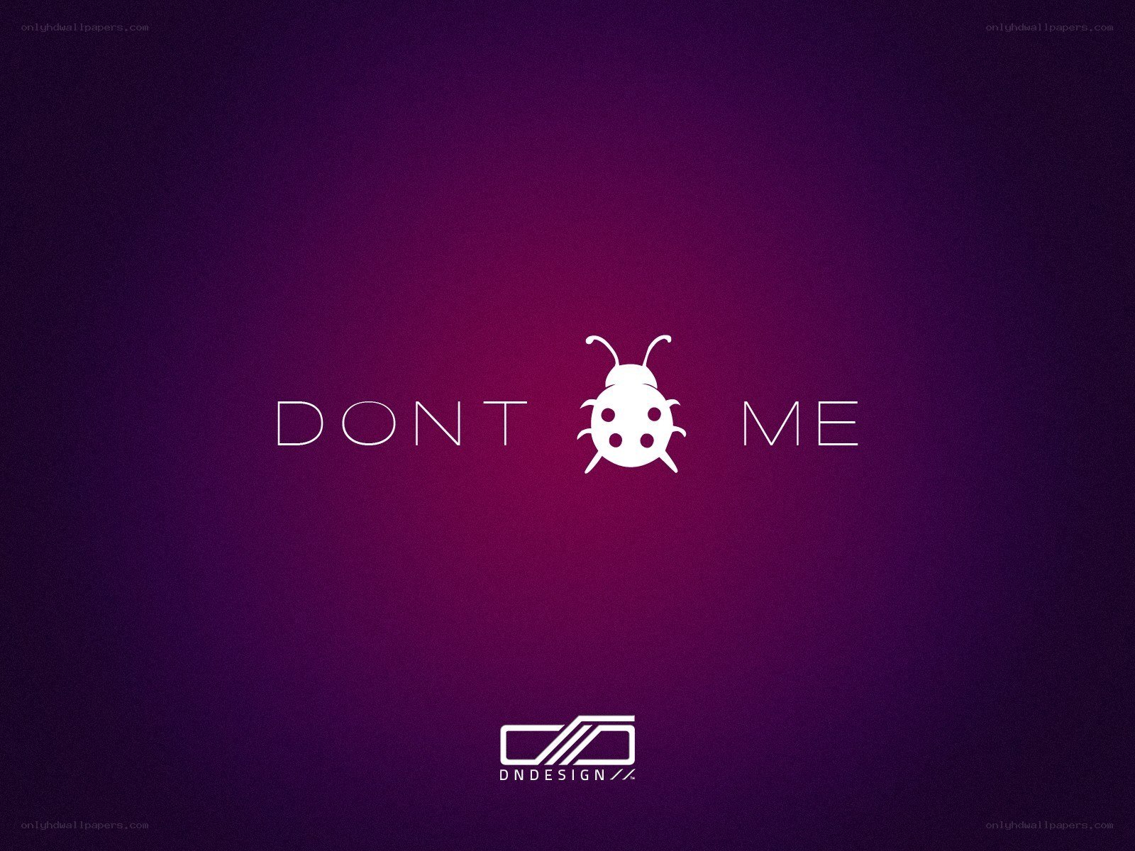 Dont Me logo design