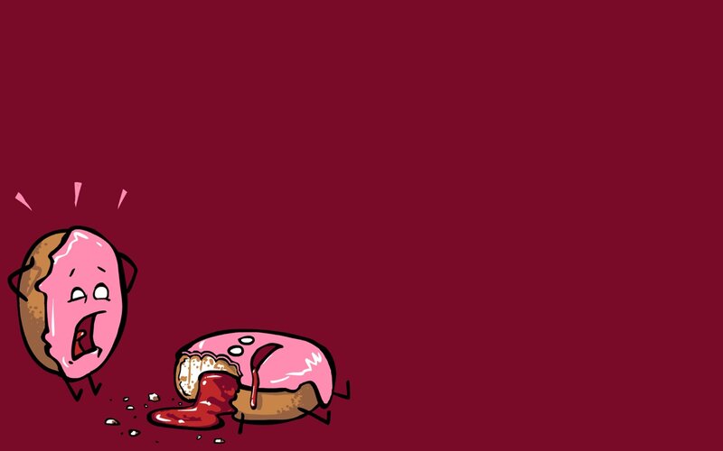 Donut horror scene
