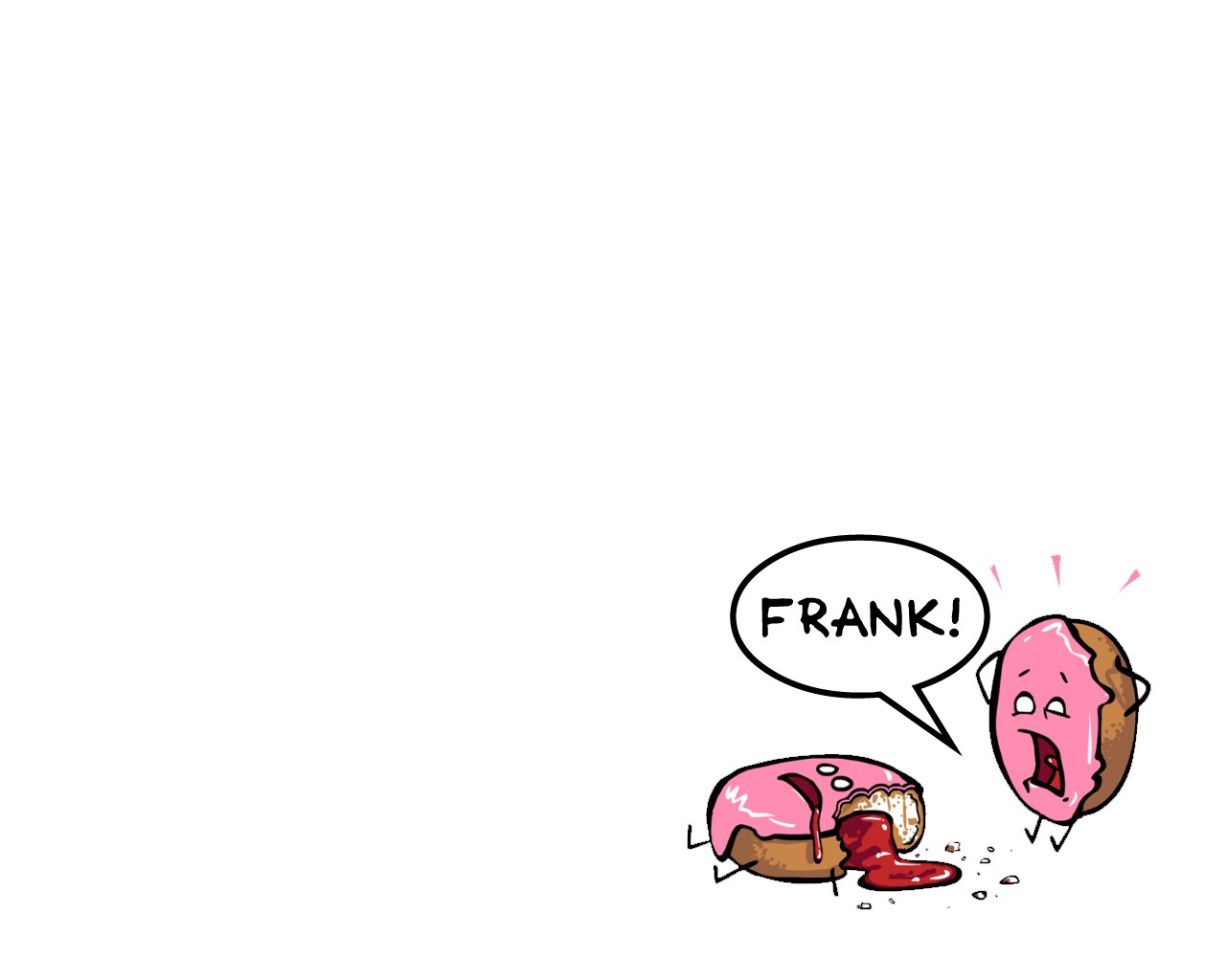 Donut in distress