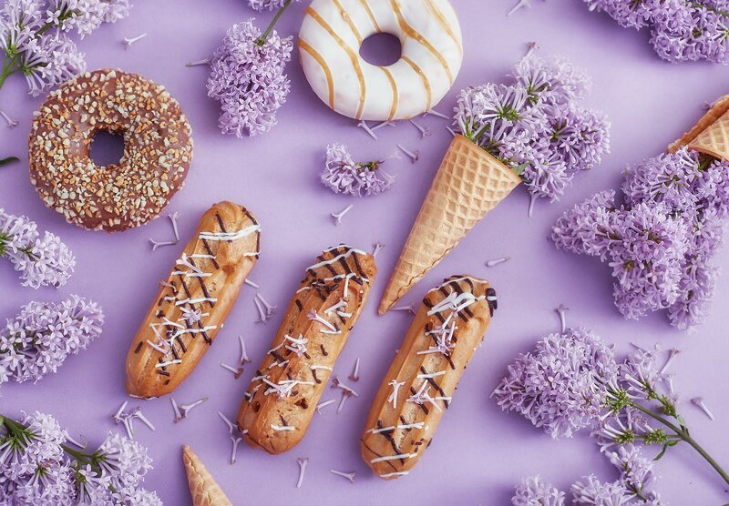 Donuts and Eclairs