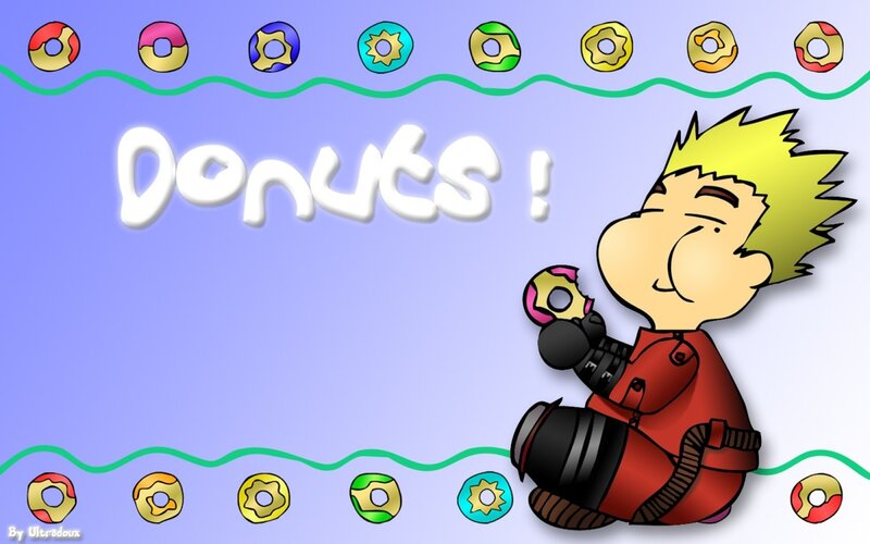 Donuts game title screen